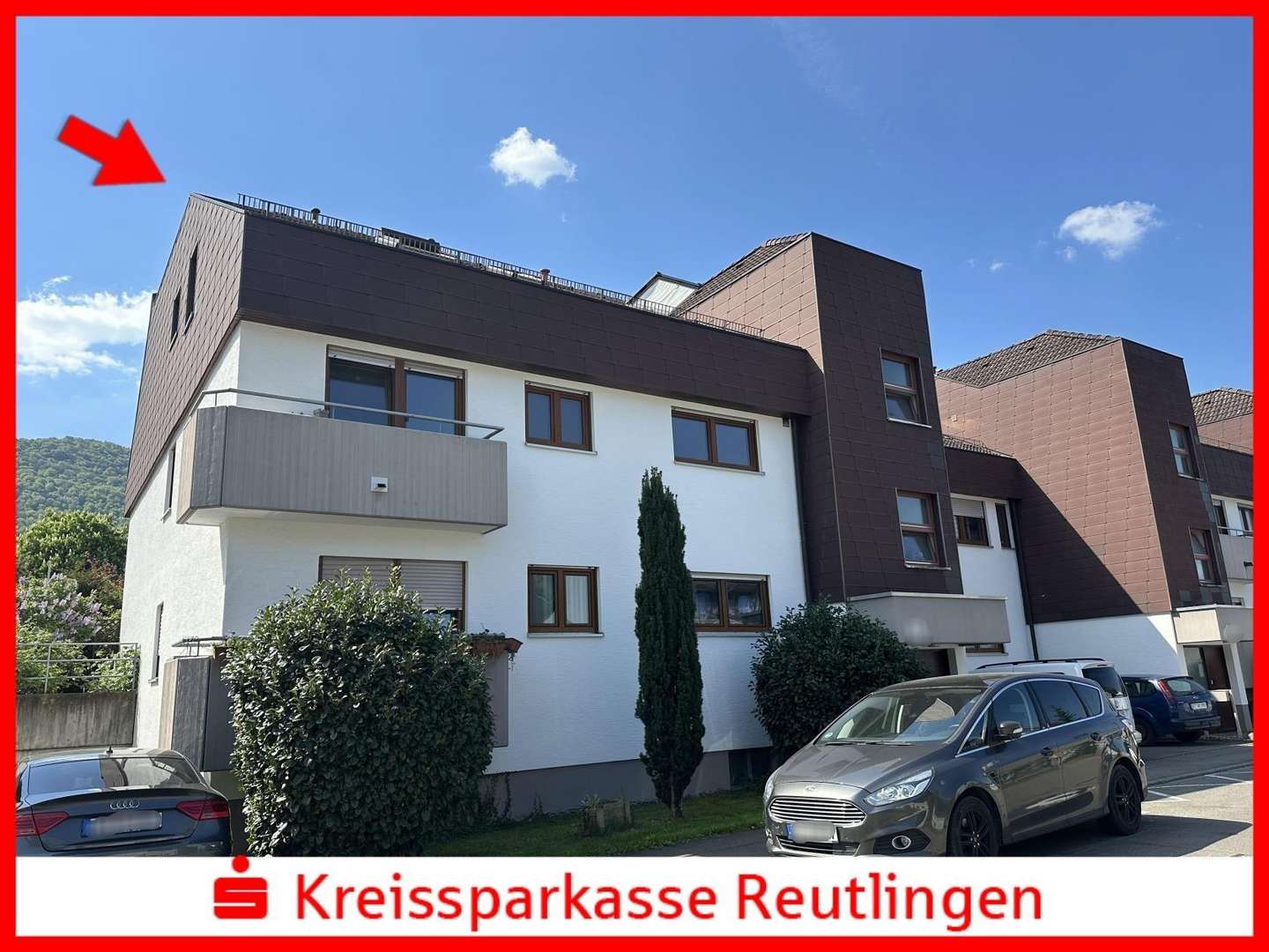 Titelbild - Dachgeschosswohnung in 72581 Dettingen mit 124m² kaufen