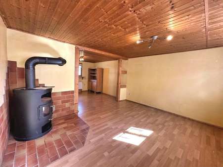 Wohnzimmer EG - Reihenendhaus in 72584 Hülben mit 82m² kaufen