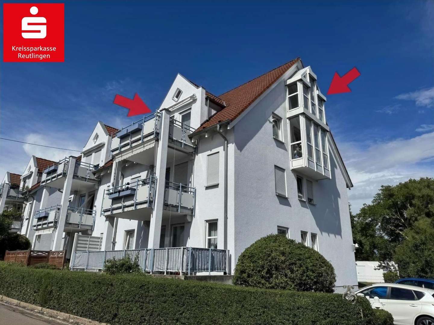 Außenansicht Außenansicht - Dachgeschosswohnung in 72124 Pliezhausen mit 127m² kaufen