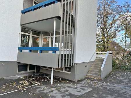 Außenansicht Balkon - Erdgeschosswohnung in 72760 Reutlingen mit 61m² kaufen