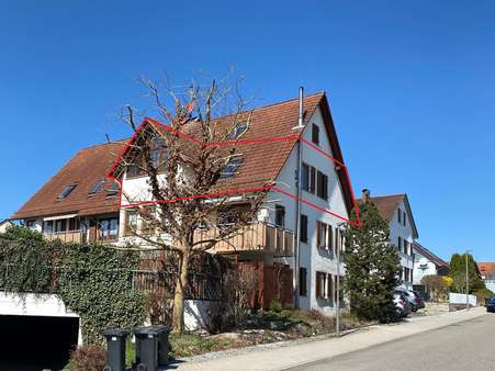 Außenansicht - Etagenwohnung in 72108 Rottenburg mit 79m² kaufen