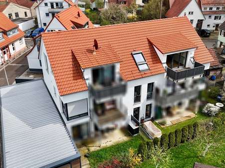 Westansicht - Dachgeschosswohnung in 72116 Mössingen mit 73m² kaufen