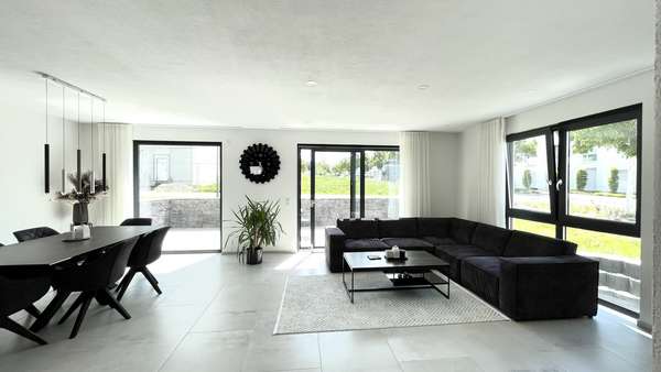 Wohnbereich Wohnbereich - Doppelhaushälfte in 72108 Rottenburg mit 219m² kaufen