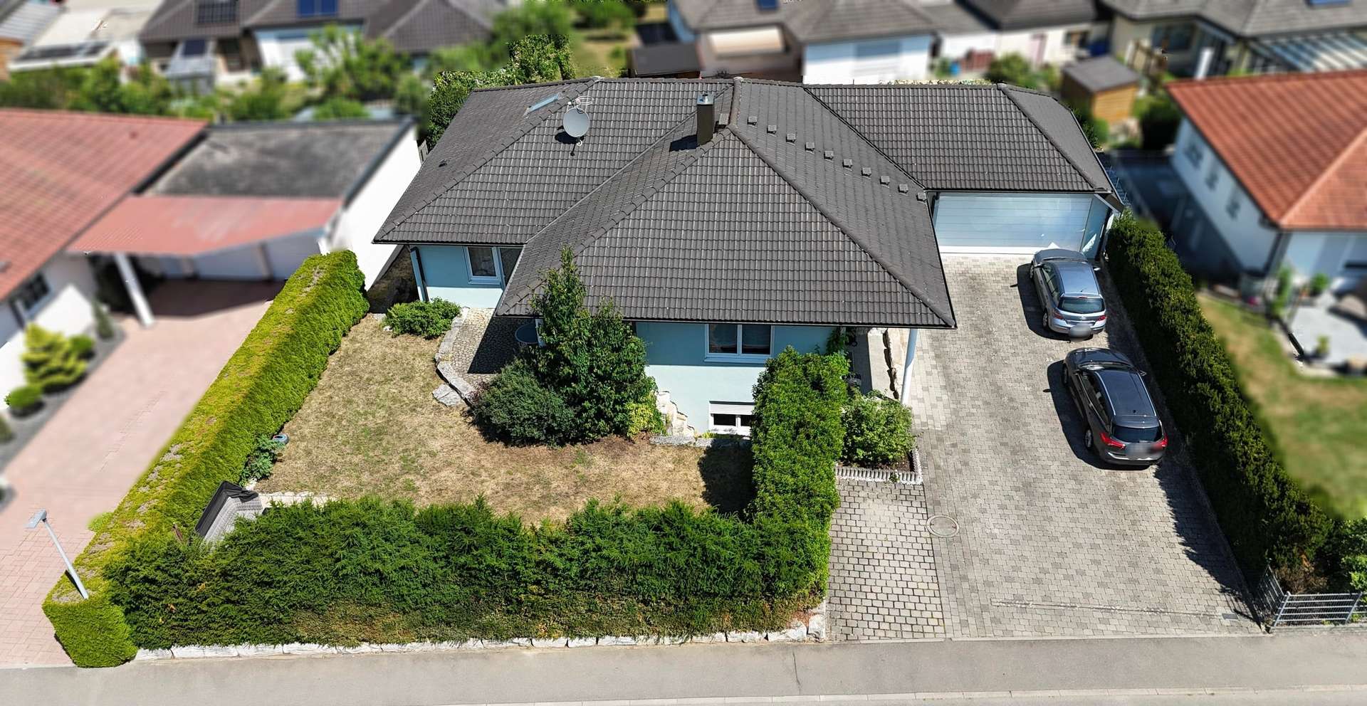 Süd Ansicht Süd Ansicht - Bungalow in 72108 Rottenburg mit 199m² kaufen