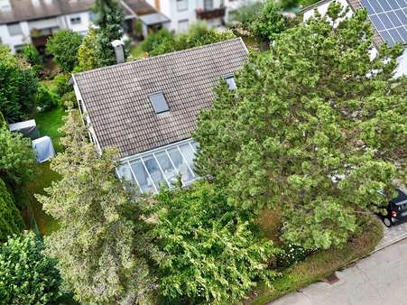 Luftbild Südansicht Luftbild Südansicht - Einfamilienhaus in 72116 Mössingen mit 150m² kaufen