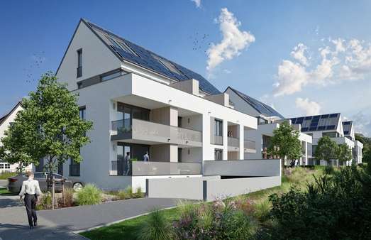 Südwestansicht - Etagenwohnung in 72074 Tübingen mit 78m² kaufen