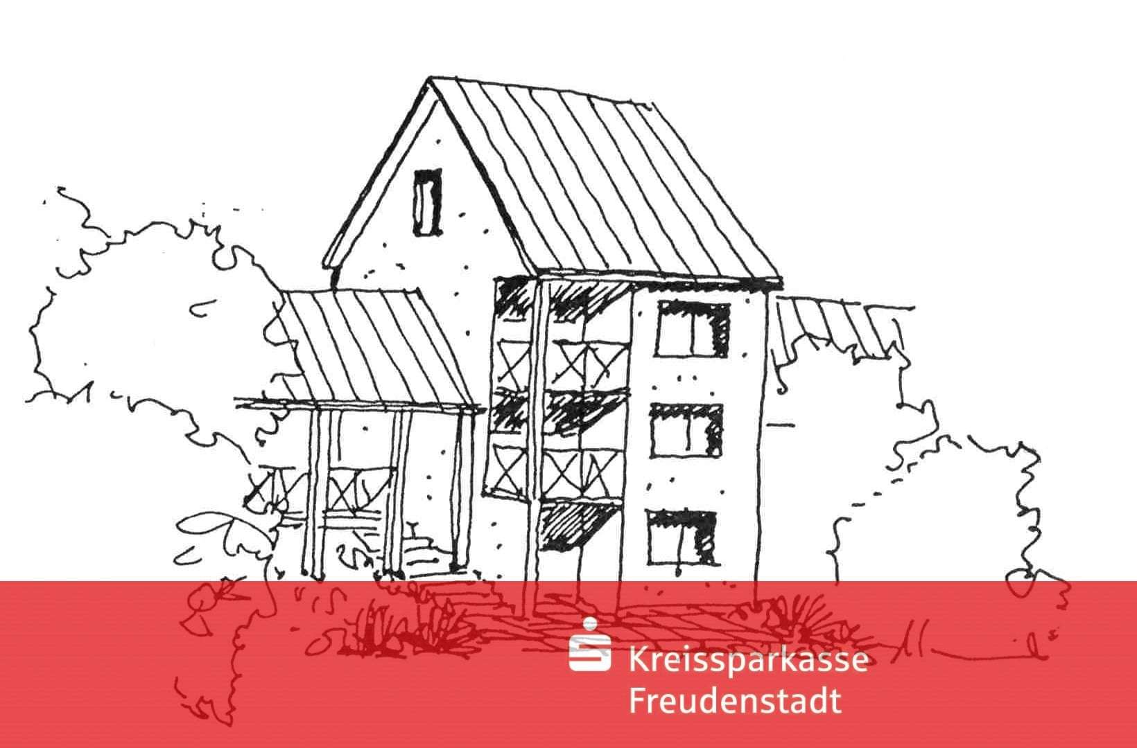 Ansicht - Einfamilienhaus in 72160 Horb mit 112m² kaufen