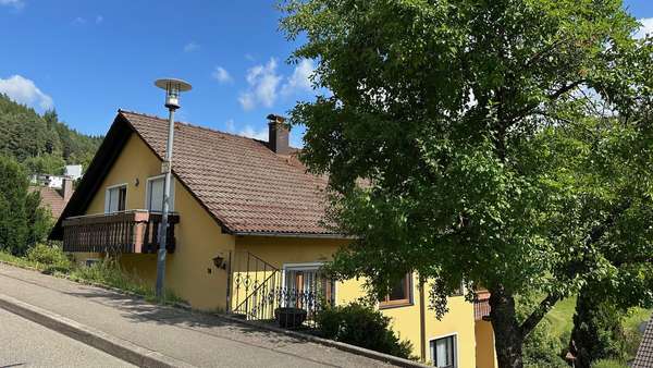 Ansicht Westseite Ansicht Westseite - Zweifamilienhaus in 72270 Baiersbronn mit 219m² kaufen