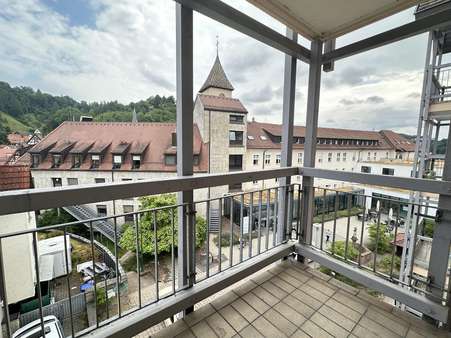 Balkon 2 Balkon 2 - Etagenwohnung in 72160 Horb mit 94m² kaufen