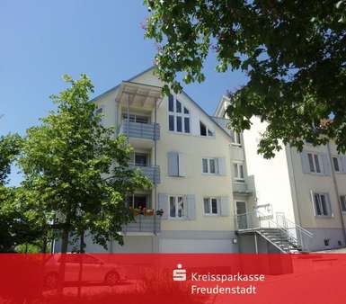 Hausansicht (Archivbild) Hausansicht (Archivbild) - Maisonette-Wohnung in 72186 Empfingen mit 60m² kaufen