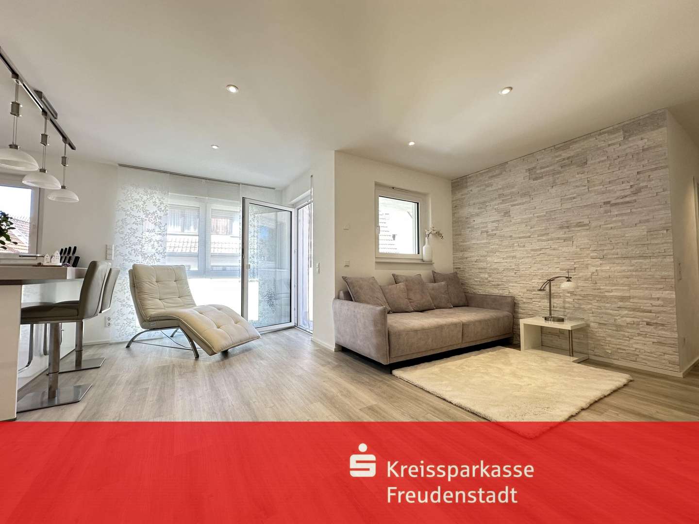 Wohnbereich Wohnbereich - Etagenwohnung in 72160 Horb mit 62m² kaufen