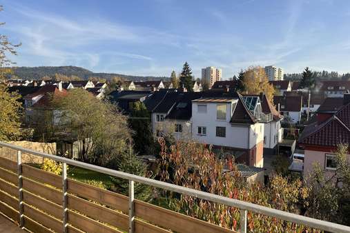 Aussicht vom Balkon - Doppelhaushälfte in 78532 Tuttlingen mit 106m² kaufen