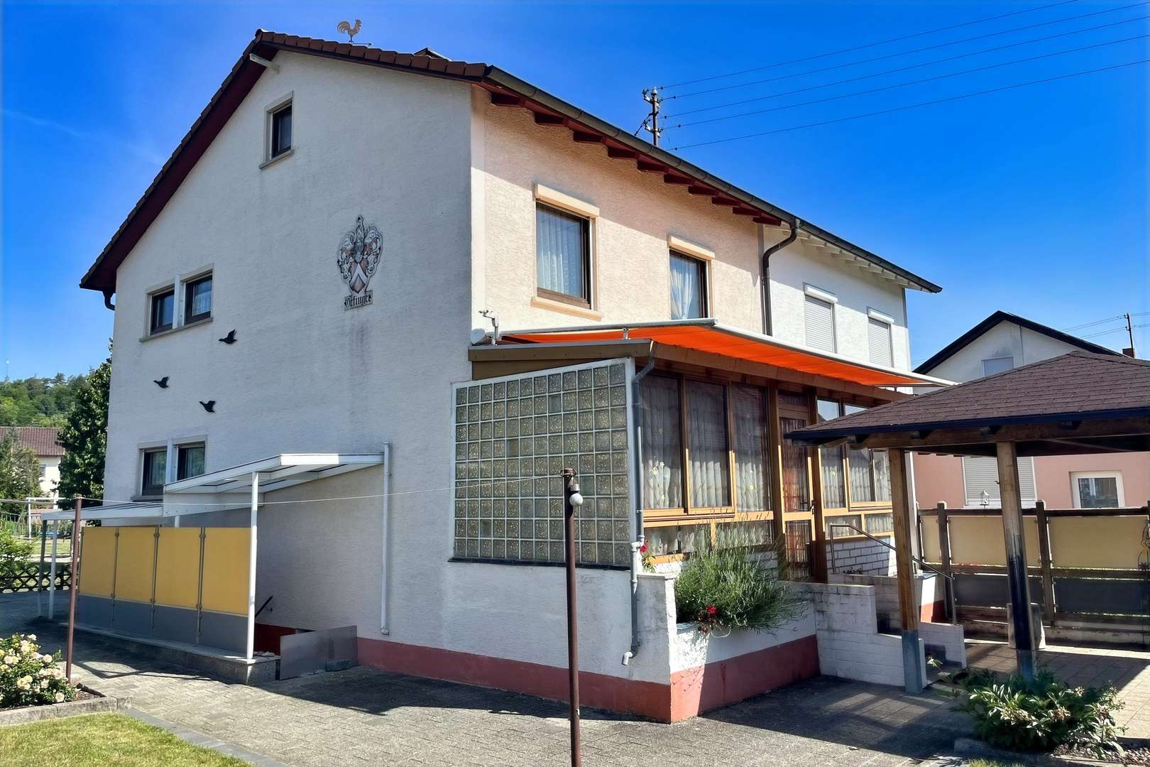 Außenansicht Außenansicht - Doppelhaushälfte in 78570 Mühlheim mit 140m² kaufen