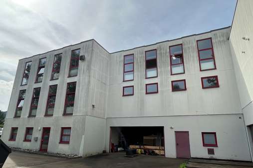 Außenansicht hinten Nord - Produktion in 78559 Gosheim mit 77m² kaufen