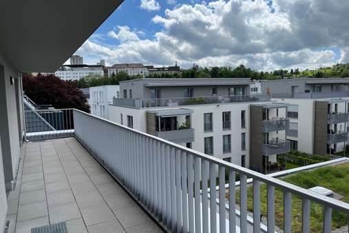 Aussicht von Dachterrasse - Penthouse-Wohnung in 78532 Tuttlingen mit 98m² kaufen