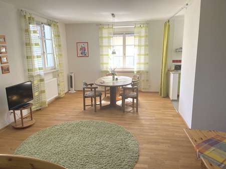 Wohnbereich im Apartment - Etagenwohnung in 88633 Heiligenberg mit 49m² kaufen