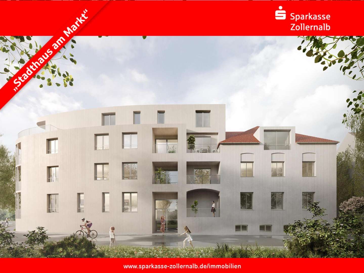 Ansicht Moltkestraße - Etagenwohnung in 72461 Albstadt mit 103m² günstig kaufen
