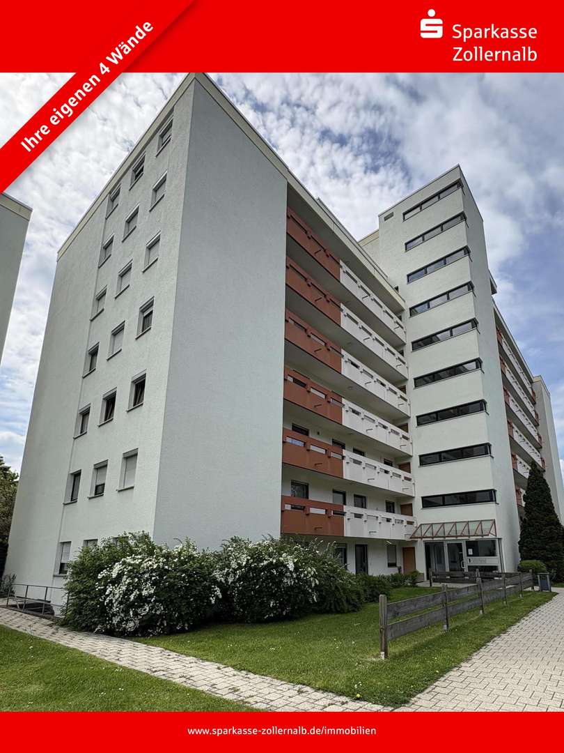 Außenansicht - Etagenwohnung in 72336 Balingen mit 89m² kaufen