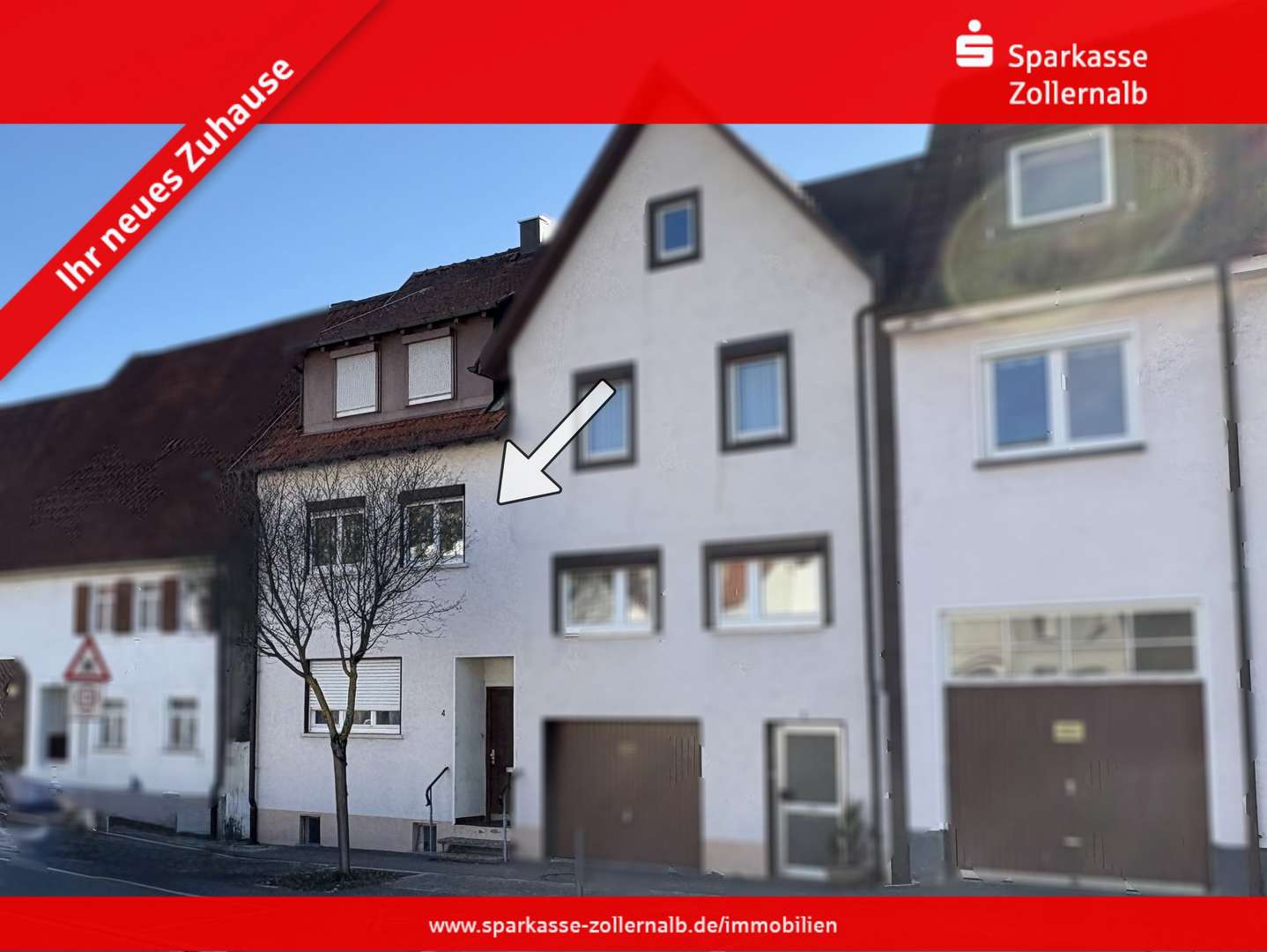 Außenansicht Außenansicht - Doppelhaushälfte in 72461 Albstadt mit 110m² kaufen