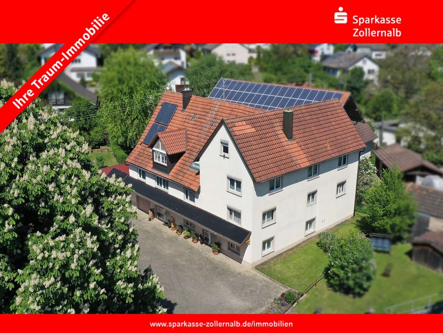 Außenansicht - Zweifamilienhaus in 72379 Hechingen mit 230m² kaufen