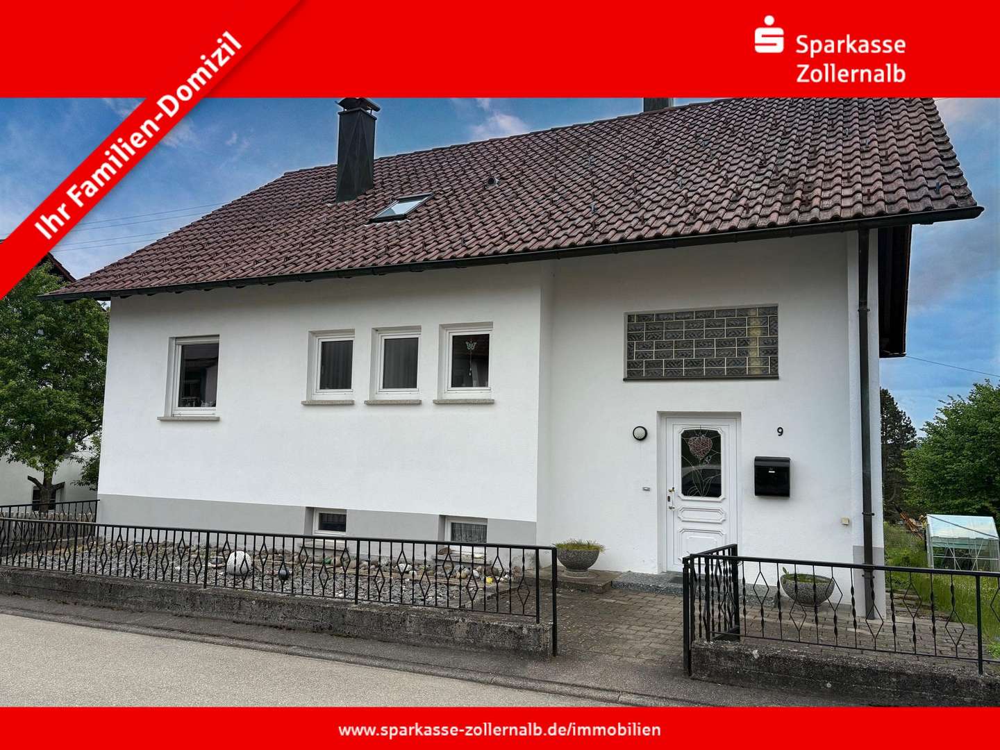 Vorderansicht - Einfamilienhaus in 72469 Meßstetten mit 180m² kaufen