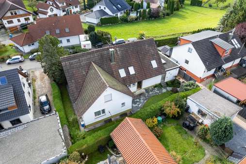 Rückansicht Rückansicht - Einfamilienhaus in 72351 Geislingen mit 143m² kaufen