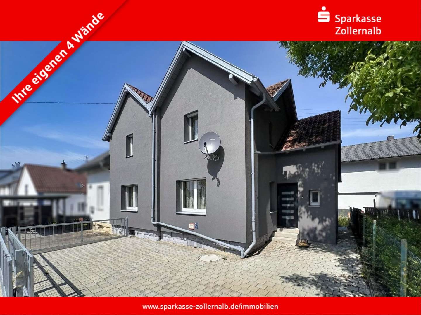 Vorderansicht Vorderansicht - Wohnung in 72379 Hechingen mit 90m² kaufen
