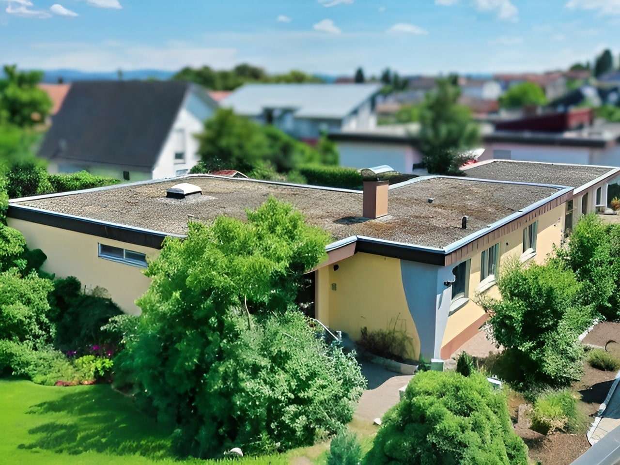 Außenansicht - Bungalow in 72401 Haigerloch mit 137m² kaufen
