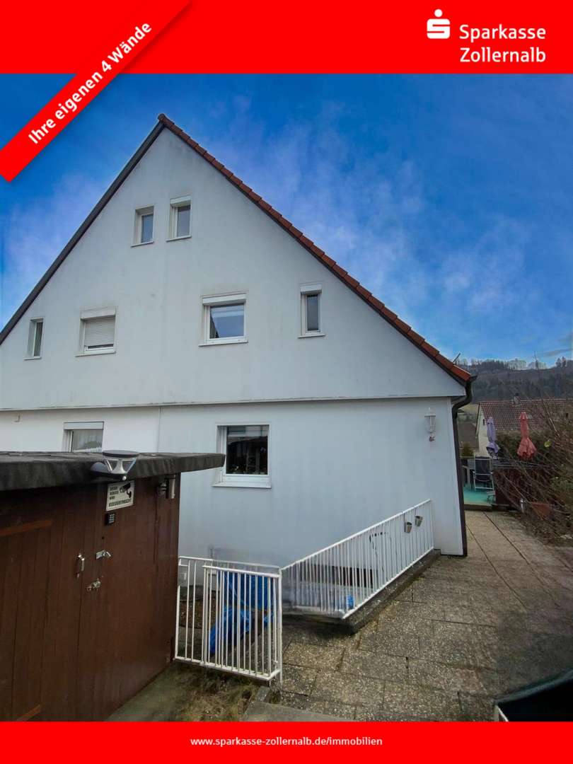 Außenansicht - Doppelhaushälfte in 72458 Albstadt mit 90m² kaufen