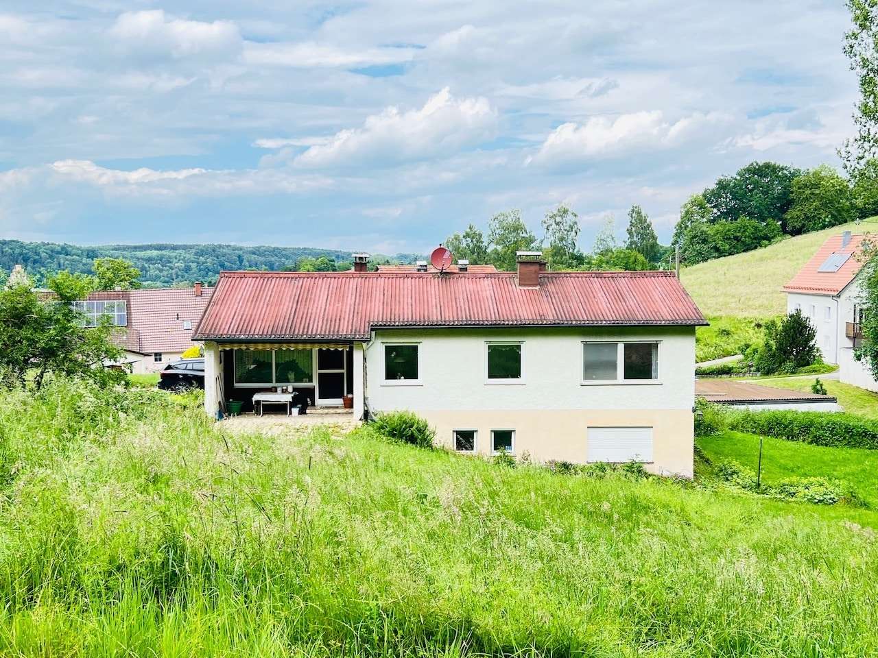 Gartenansicht - Einfamilienhaus in 88454 Hochdorf mit 132m² kaufen