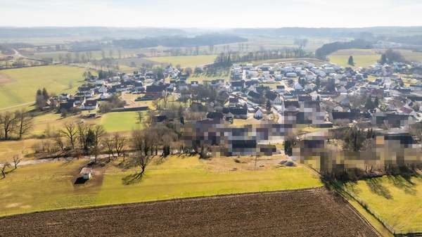 Drohnenaufnahme Drohnenaufnahme - Grundstück in 88433 Schemmerhofen mit 668m² kaufen