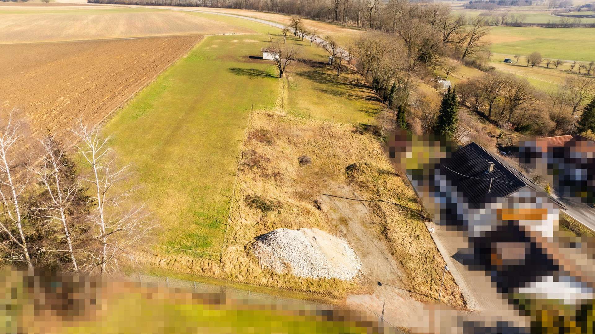 Drohnenaufnahme Drohnenaufnahme - Grundstück in 88433 Schemmerhofen mit 668m² kaufen