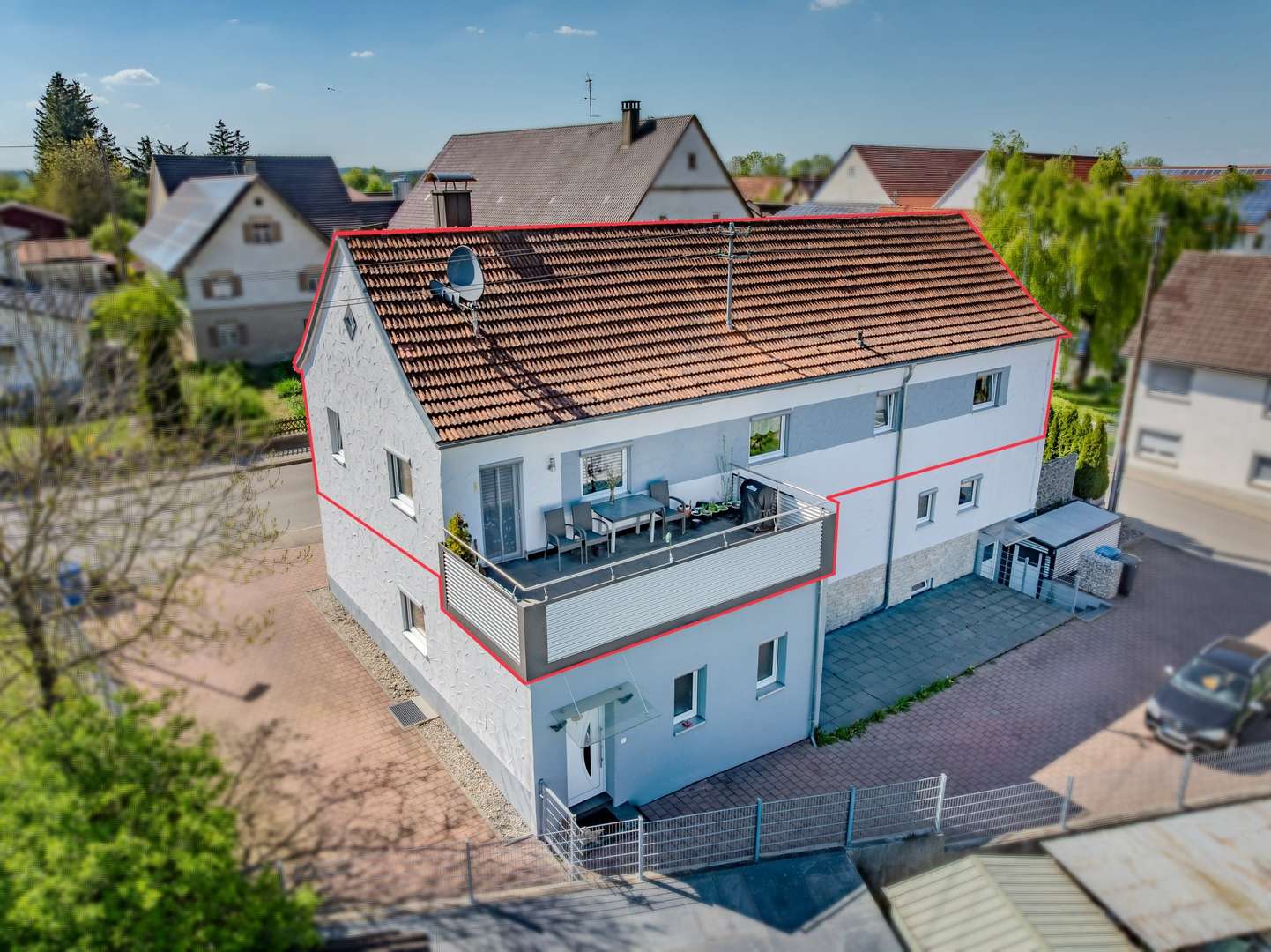 Südostausrichtung - Etagenwohnung in 88457 Kirchdorf mit 114m² kaufen