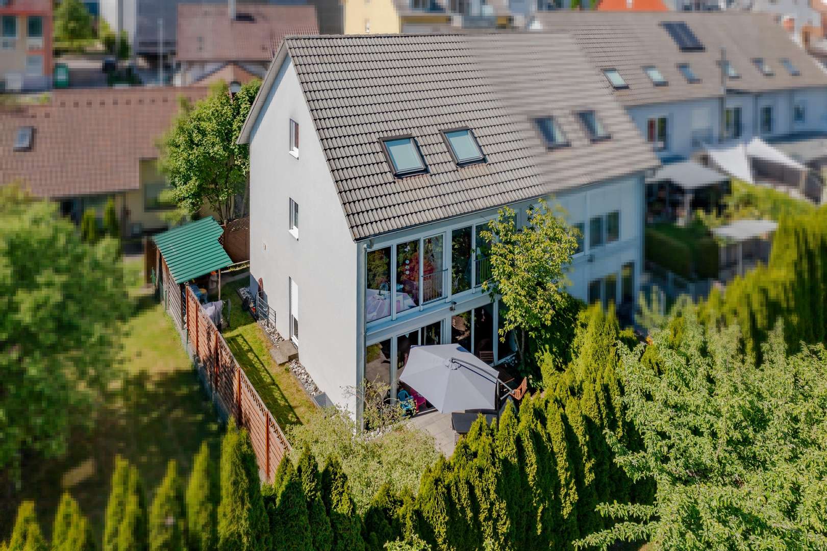 Titelbild - Doppelhaushälfte in 88471 Laupheim mit 125m² kaufen