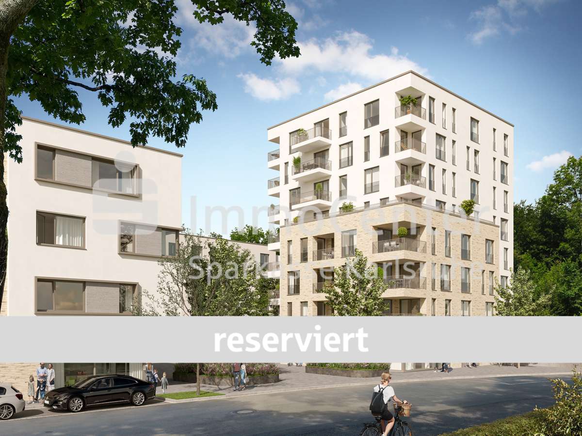 Willkommen in der Waldstadt - Etagenwohnung in 76139 Karlsruhe / Waldstadt mit 52m² kaufen