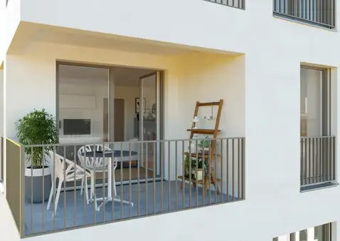 Endlich Zuhause! Ansprechende 3-Zimmer-Neubau-Wohnung in der Waldstadt