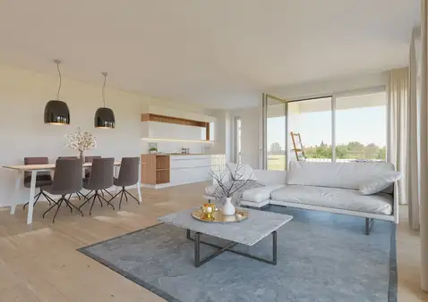Endlich Zuhause! Ansprechende 3-Zimmer-Neubau-Wohnung in der Waldstadt