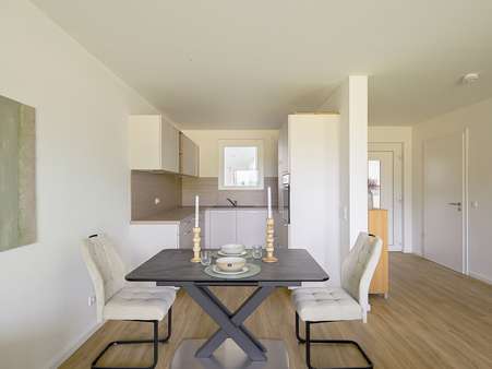 Musterwohnung Essbereich Musterwohnung Essbereich - Etagenwohnung in 68753 Waghäusel mit 83m² kaufen
