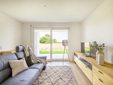 Musterwohnung Wohnbereich Musterwohnung Wohnbereich - Etagenwohnung in 68753 Waghäusel mit 83m² kaufen