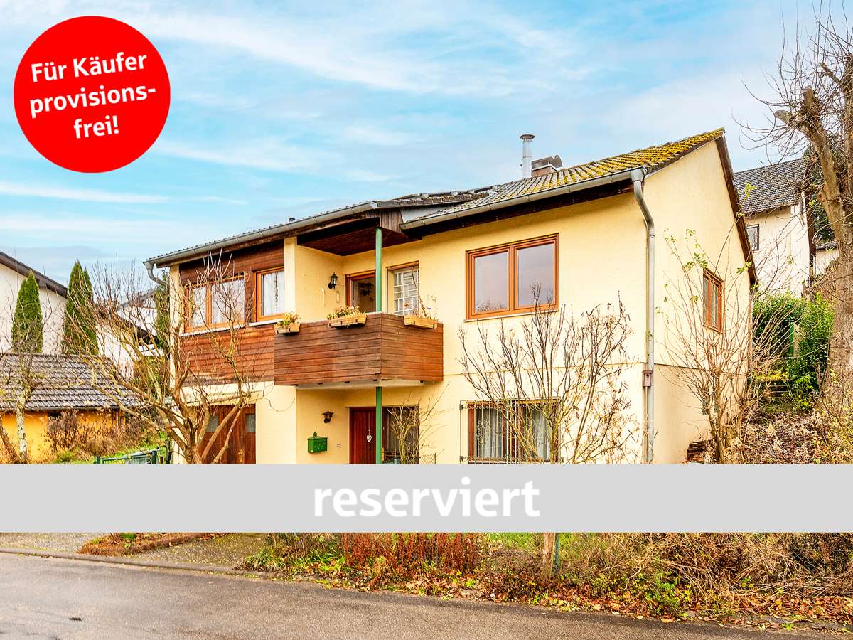 Außenansicht Außenansicht - Einfamilienhaus in 76275 Ettlingen / Schluttenbach mit 129m² kaufen
