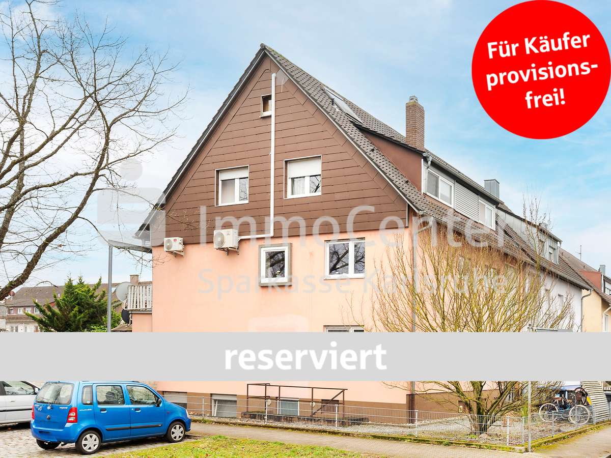 Außenansicht - Etagenwohnung in 76187 Karlsruhe / Knielingen mit 86m² kaufen