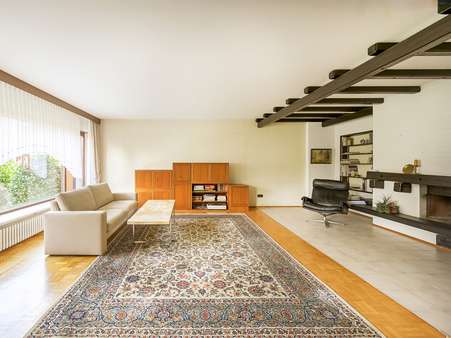 Wohnzimmer Ansicht 2 - Einfamilienhaus in 76337 Waldbronn / Etzenrot mit 144m² kaufen