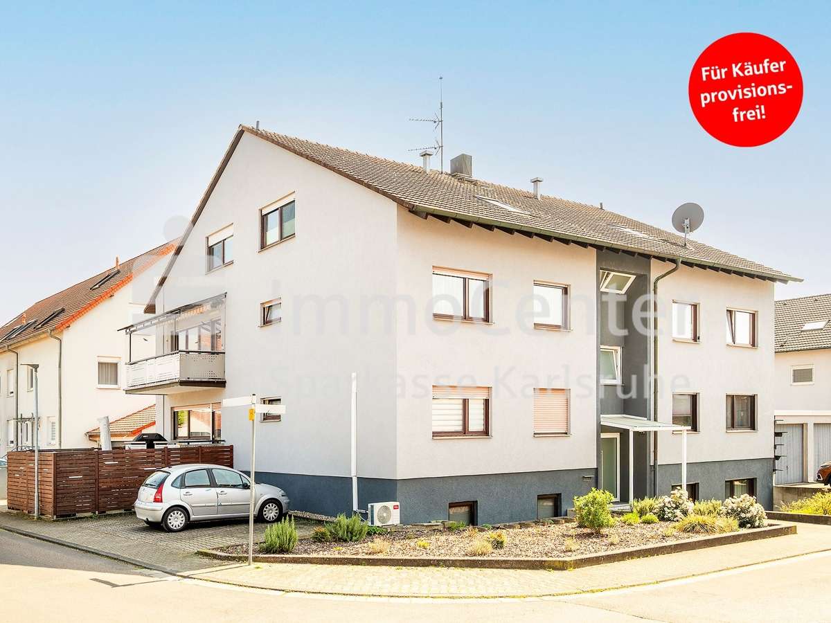 Außenansicht - Etagenwohnung in 68794 Oberhausen-Rheinhausen mit 90m² kaufen