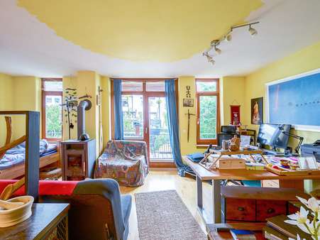 Wohnbereich - Erdgeschosswohnung in 76337 Waldbronn mit 103m² kaufen