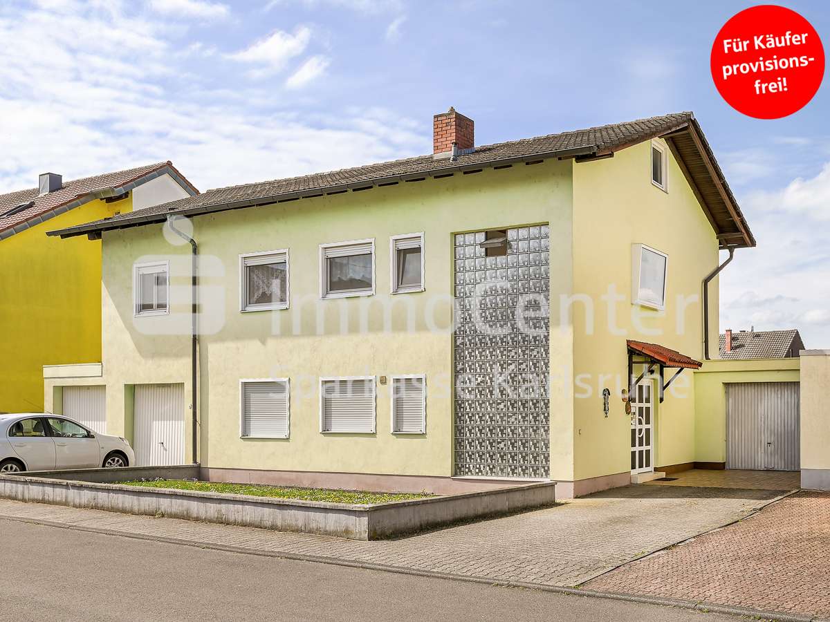 Außenansicht  - Etagenwohnung in 68794 Oberhausen-Rheinhausen mit 123m² kaufen