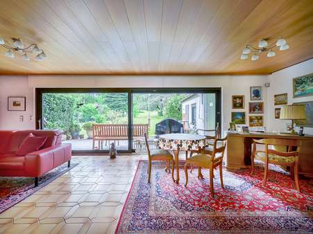 Wohnzimmer Ansicht 2 - Einfamilienhaus in 76316 Malsch mit 145m² kaufen