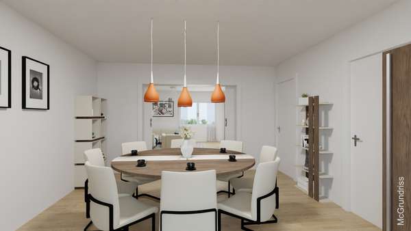 Wohnbeispiel Essplatz - Etagenwohnung in 76137 Karlsruhe / Südweststadt mit 120m² kaufen