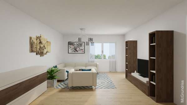 Wohnbeispiel Wohnbereich 2 - Etagenwohnung in 76137 Karlsruhe / Südweststadt mit 120m² kaufen