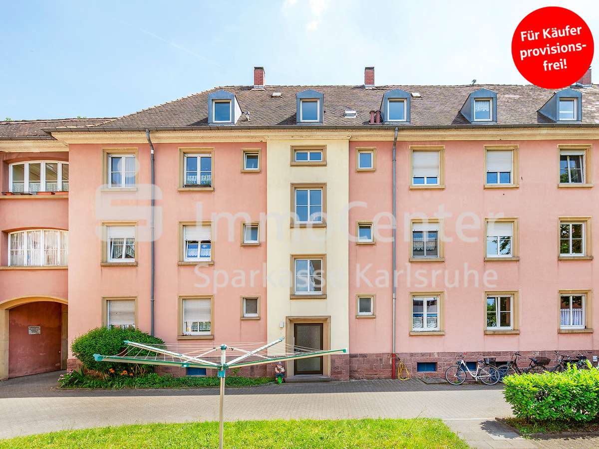 Außenansicht - Etagenwohnung in 76185 Karlsruhe mit 75m² kaufen