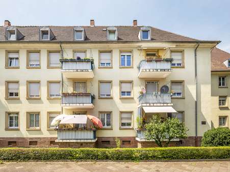 Rückansicht - Etagenwohnung in 76185 Karlsruhe mit 75m² kaufen